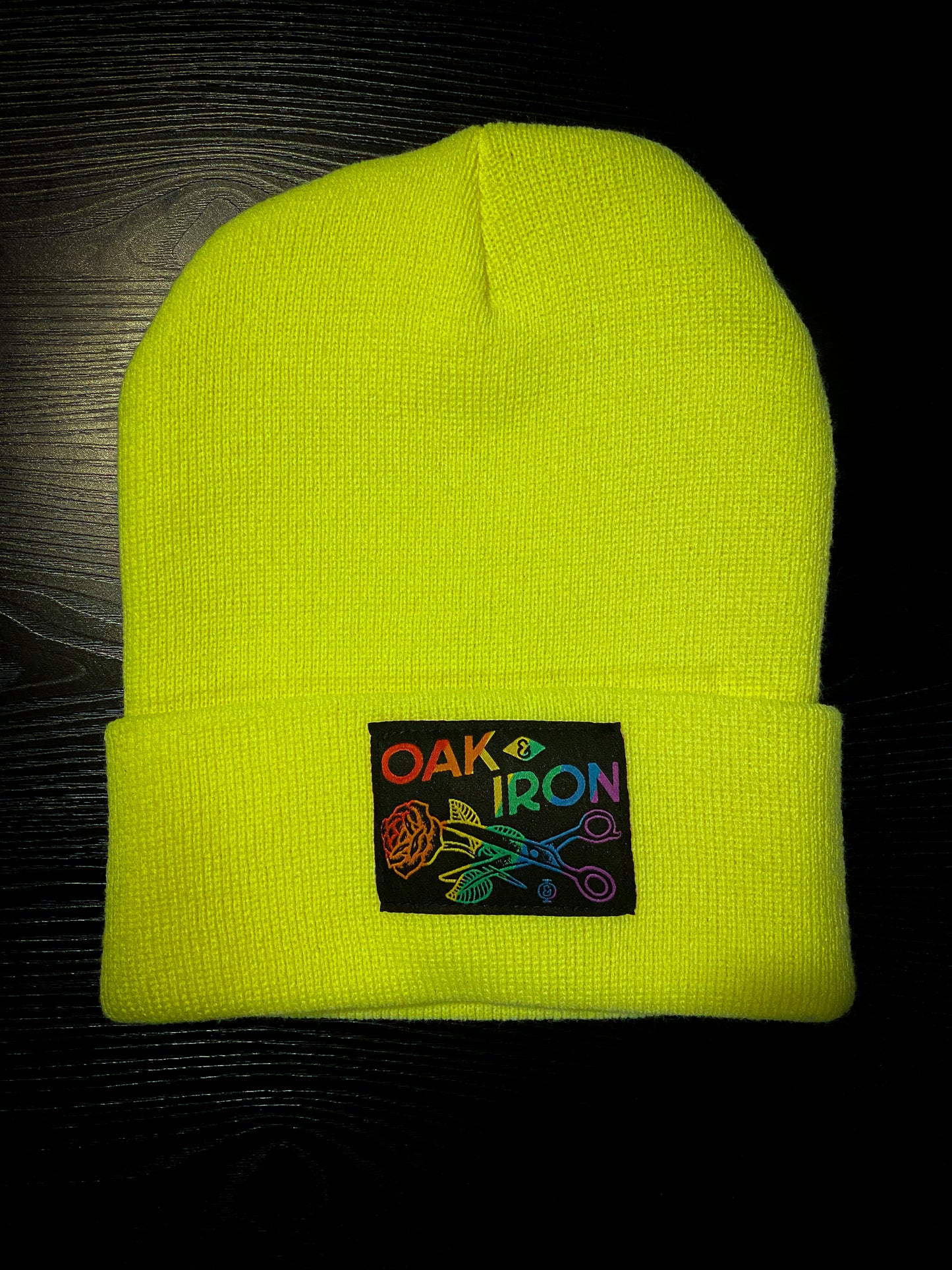 Pride Beanie - Neon Yellow